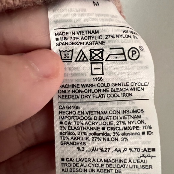 Old Navy Pink and Brown Knit Top - Picture 4 of 5